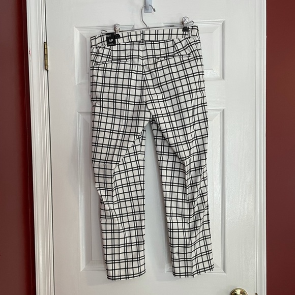 🔥HP🔥💥NWT💥 Amanda & Chelsea Plaid Ankle Pants - Picture 4 of 8